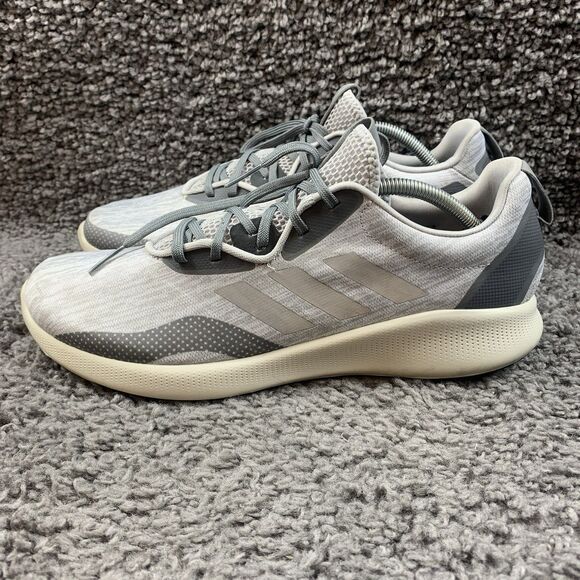 adidas Other - Adidas  Purebounce+ Grey Silver Metallic Men’s Size  12